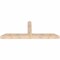 Ekena Millwork Portland Smooth Timber Gable Bracket, Douglas Fir, 84"W x 31"H x 5 1/2"D x 5 1/2"F, 9/12 Pitch GBW084X31X0606POR00SDF - alternate 2